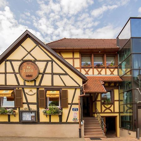 Hôtel Au Soleil à Wettolsheim Extérieur photo