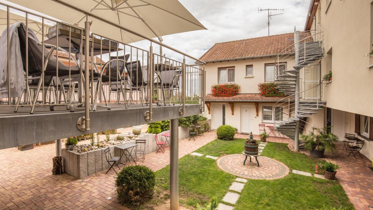 Hôtel Au Soleil à Wettolsheim Extérieur photo